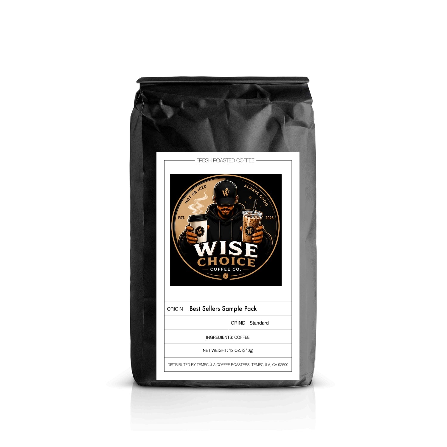 Best Sellers Sample Pack: 6Bean, Cowboy, Breakfast, Peru, Mexico, Bali